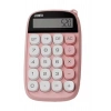 ÇOK SATAN Sevimli Kare Tuşlu 10 Haneli Ldc Ekran Hesap Makinası Pembe