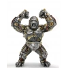 ÇOK SATAN Steampunk Polyester Orangutan Figürü