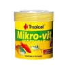 ÇOK SATAN Tropical Mikro-Vit Vegetable Yavru Balıklar için Bitkisel Balık Yemi 50 Ml 32 Gr
