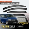 ÇOK SATAN Vw T5/t6 2li 2003+ Cam Rüzgarlığı V2 Mugen