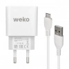 ÇOK SATAN Weko Wk-21436 2.1 Amper Telefon Şarj Adaptörü + Micro Usb Kablo