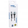ÇOK SATAN Weko Wk-22023 Usb To Micro Usb Örgülü Lacivert Telefon Şarj Kablosu