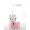 Hello Kitty Masa Lambası Saat Ve Kalemlik Alk2584
