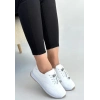 TAVSİYE EDİLEN GÜVENLİ SATICI Finna Beyaz Cilt Bağcıklı Spor Ayakkabı