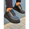 TAVSİYE EDİLEN GÜVENLİ SATICI KB-X10 Kuback Kömür Cilt Yüksek Taban Günlük Spor Ayakkabı