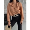 TAVSİYE EDİLEN GÜVENLİ SATICI Modal oversize cepli gömlek