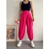 TAVSİYE EDİLEN GÜVENLİ SATICI Şalvar pantolon fuşya s23202