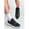 TAVSİYE EDİLEN GÜVENLİ SATICI Slar Siyah Cilt Bağcıklı Spor Ayakkabı