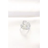 Yıldız Model Silver Renk Ayarlanabilir Yüzük