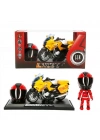 1:14 Sesli ve Işıklı  Çek Bırak Motosiklet