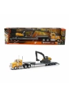 ® 1:43 Long Haul Kenworth Taşıyıcı Tır ve Ekskavatör