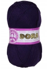 1 Adet Dora El Örgü İpi Yünü 100 gr 060 Koyu Mor