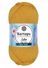 1 Adet Lotus Bikini Büstiyer Bluz Örgü İpi  K318 Koyu Sarı