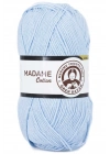 1 Adet Madame Cotton El Örgü İpi Yünü 100 gr 014 Bebe Mavi