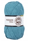 1 Adet Madame Cotton El Örgü İpi Yünü 100 gr 015 Petrol Yeşil