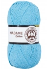 1 Adet Madame Cotton El Örgü İpi Yünü 100 gr 016 Turkuaz