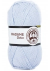 1 Adet Madame Cotton El Örgü İpi Yünü 100 gr 031 Bebe Mavisi
