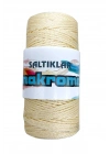 1 Adet Polyester Makrome İpi 270 Krem 100 gr