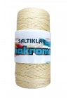 1 Adet Polyester Makrome İpi 270 Krem 100 gr