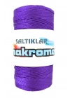 1 Adet Polyester Makrome İpi 4250 Mor 100 gr