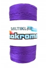 1 Adet Polyester Makrome İpi 4250 Mor 100 gr