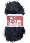 1 Adet Yumoş Sakallı El Örgü Ipi Yünü SİYAH