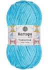 1 Adet Yumurcak Kadife El Örgü İpi Turkuaz K515