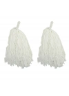 1 Çift ( 2 Adet ) Beyaz Renk 23 Nisan Gösteri Ponponu