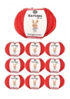10 Adet Amigurumi El Örgü İpi 50gr 1170