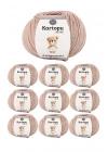 10 Adet Amigurumi El Örgü İpi 50gr 850