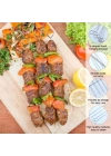 10 Adet Paslanmaz Çelik Mangal Şişi Seti – 20 cm Metal Çöp Şiş ve Izgara Şişleri