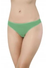 10 adet Süper Eko Set Likralı Kadın Slip Yeşil Mavi
