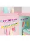 10 Kancalı Raylı Mutfak ve Banyo Düzenleyici Askı 30 cm