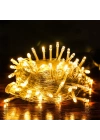 10 Metre 100 Ledli 8 Fonksiyonlu Dekoratif ader Sarı a