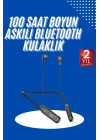 100 Saat Kablolu Boyun Askılı Dijital Göstergeli Bluetooth Kulaklık