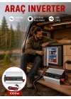1000 Watt Oto İnvertör Elektrik Dönüştürücü Ev Tipi Priz