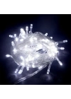 10m 100 LED Boncuk Lamba Beyaz Işık