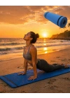 10MM YOGA MATI MAVİ
