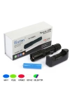 10w 2000 Lümen 4 Renk Güçlü El Feneri Wt-605
