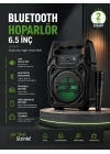 10W Güçlü Ses Performanslı Bluetooth Karaoke Hoparlörü
