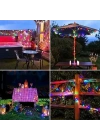 11m 100 LED Solar RGB Işık