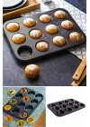 12 Bölmeli Metal Yapışmaz Muffin Kek Kalıbı