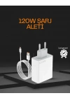 120 Watt Type C Şarj Başlığı Poco X3 X4 X5 Pro Uyumlu