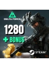 1280 + Bonus Delta Coins Steam