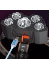 150W 5 LED Ultra Güçlü Kafa Lambası