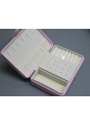 16x11 cm Deri Kaplamalı Makyaj Ve Takı Kutusu