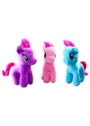 1705038-MAVİ - PELUŞ PONY AT 20 CM