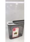 1.8 Litre Poly Erzak Saklama Kabı Kızaklı Kapak Royaleks-BNM-0650
