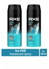 2 Adet Axe Ice Chill Erkek Deodorant Sprey 150 ml