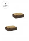 2 Adet Doğal Kabak Lifli Kil Sabunu